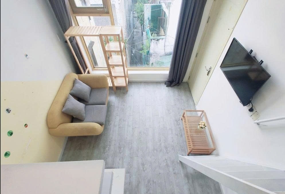 Phòng trọ Duplex 25m2 tại PTC House Nơ Trang Long 1 - Bình Thạnh - Phòng ngủ