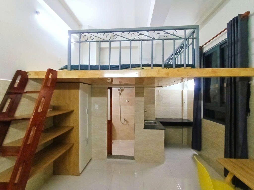 Phòng trọ Duplex 35m2 tại PTC House Âu Cơ - Tân Bình - Phòng ngủ