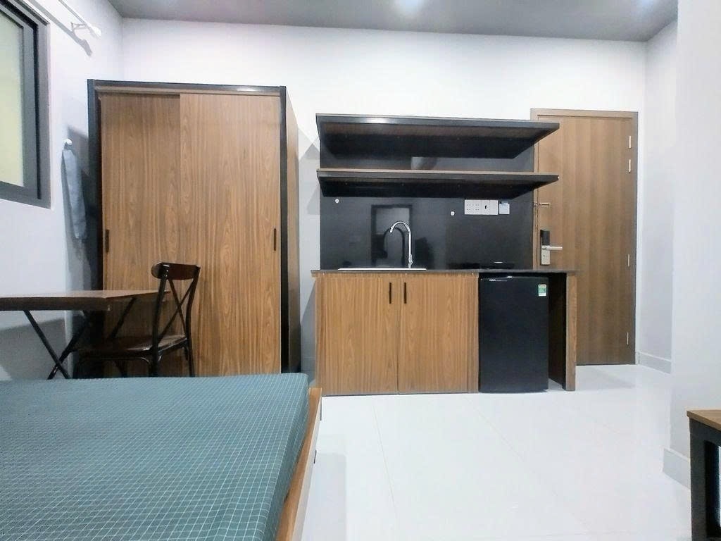 Phòng trọ Studio 20m2 tại PTC House Hoàng Kế Viêm - Tân Bình - Phòng bếp