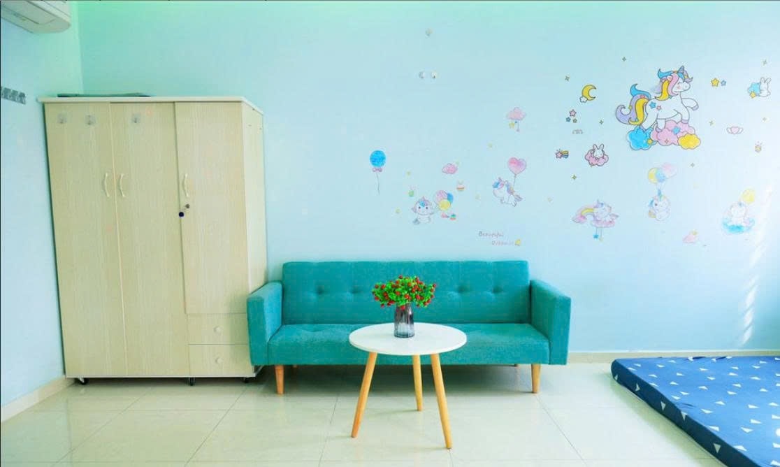 Phòng trọ Studio 20m2 tại PTC House Nguyễn Bá Tòng - Tân Bình - Phòng ngủ