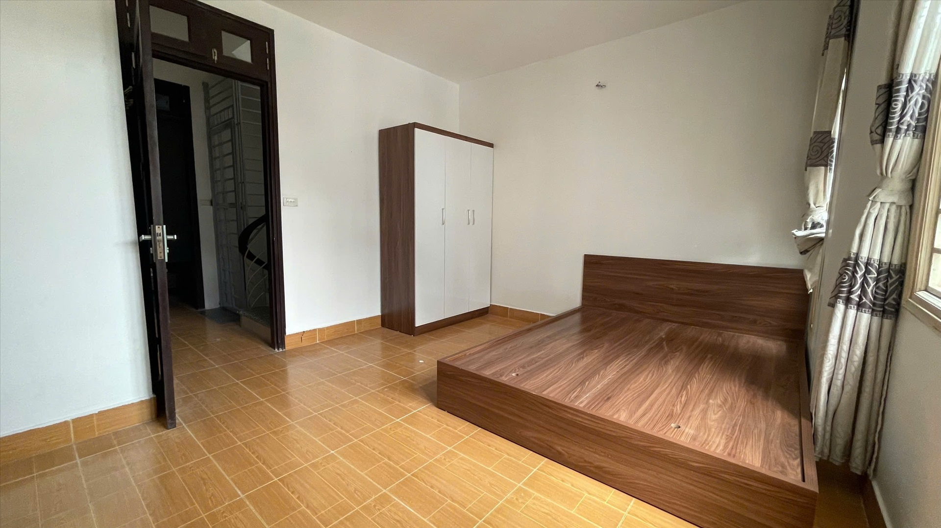 Phòng trọ Studio 25m2 tại Suha Home Yên Hòa - Cầu Giấy - Phòng ngủ