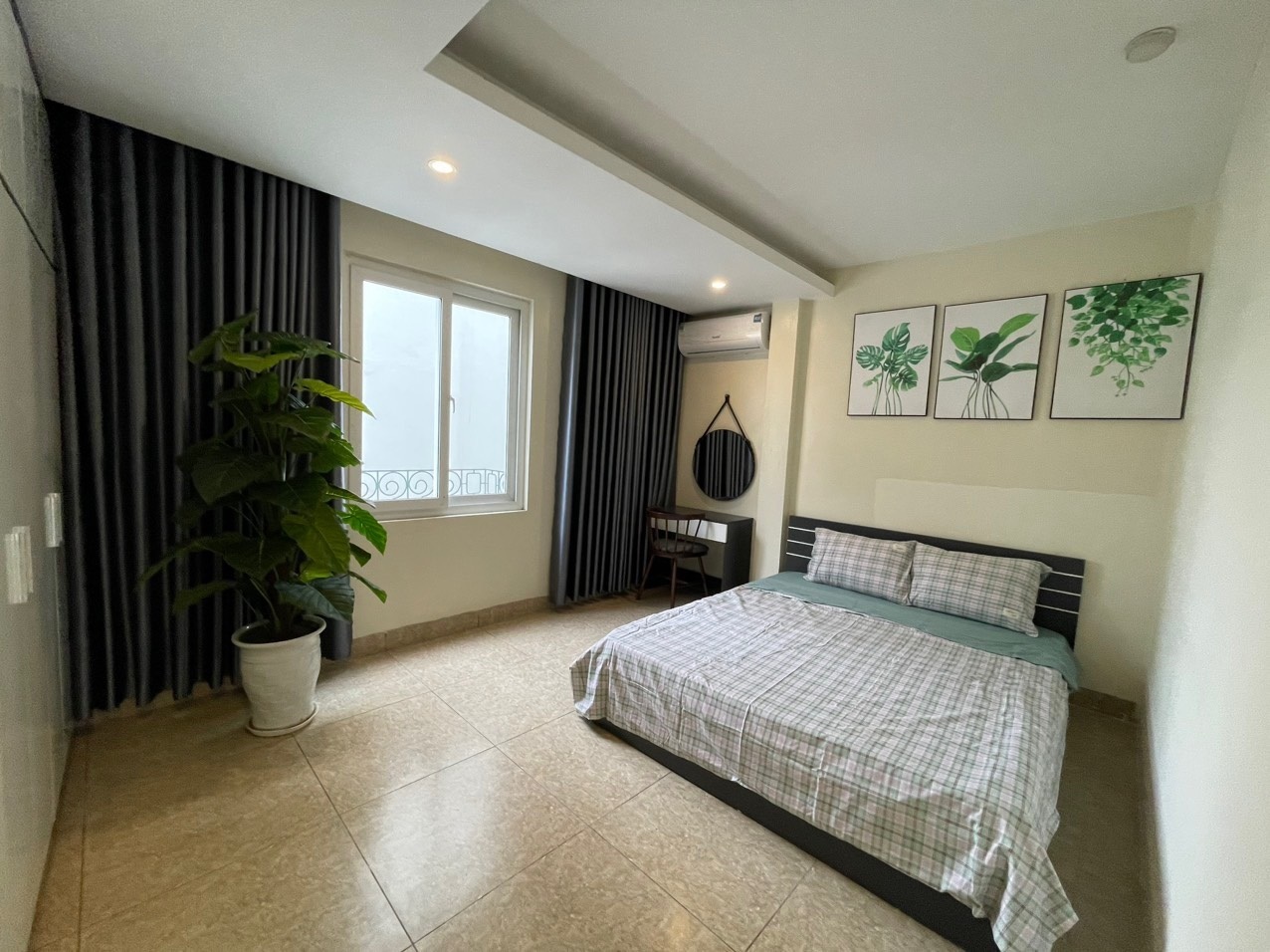 Phòng trọ 1 Phòng ngủ 35m2 tại Sunny  Apartment Hồng Hà - Hoàn Kiếm - Phòng ngủ