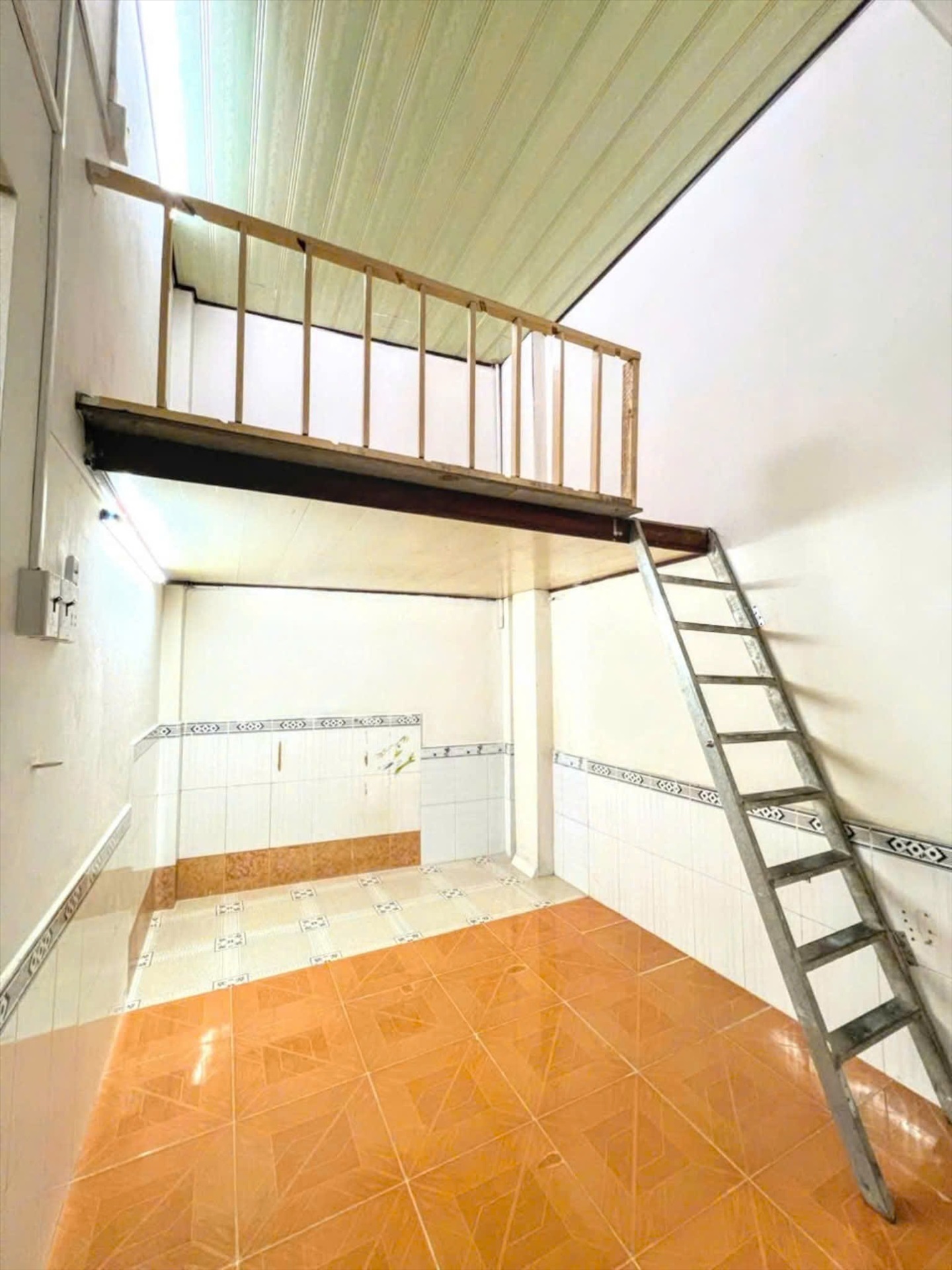 Phòng trọ Duplex 25m2 tại TD House Thạch Lam - Tân Phú - Phòng khách