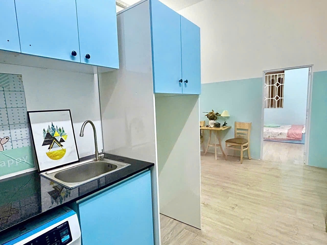 Phòng trọ 2 Phòng ngủ 80m2 tại AK Home Nguyễn Thượng Hiền - Bình Thạnh - Phòng bếp