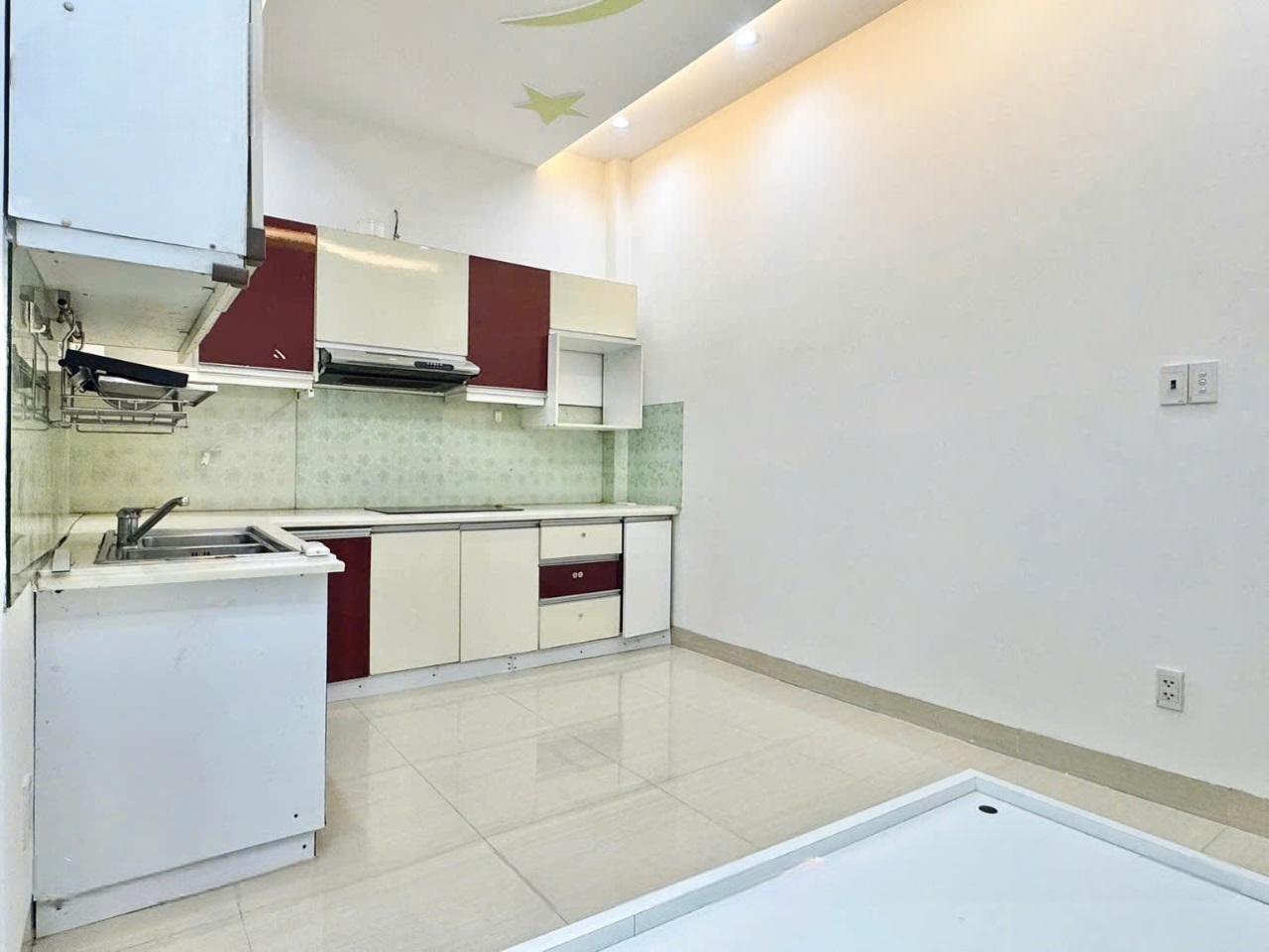 Phòng trọ Studio 25m2 tại Sweet Home Hoàng Hoa Thám - Bình Thạnh - Phòng bếp