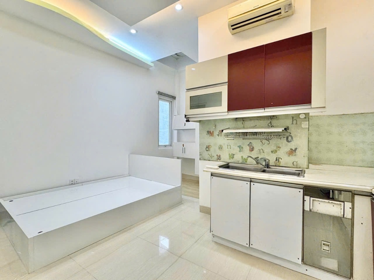 Phòng trọ Studio 25m2 tại Sweet Home Hoàng Hoa Thám - Bình Thạnh - Phòng ngủ