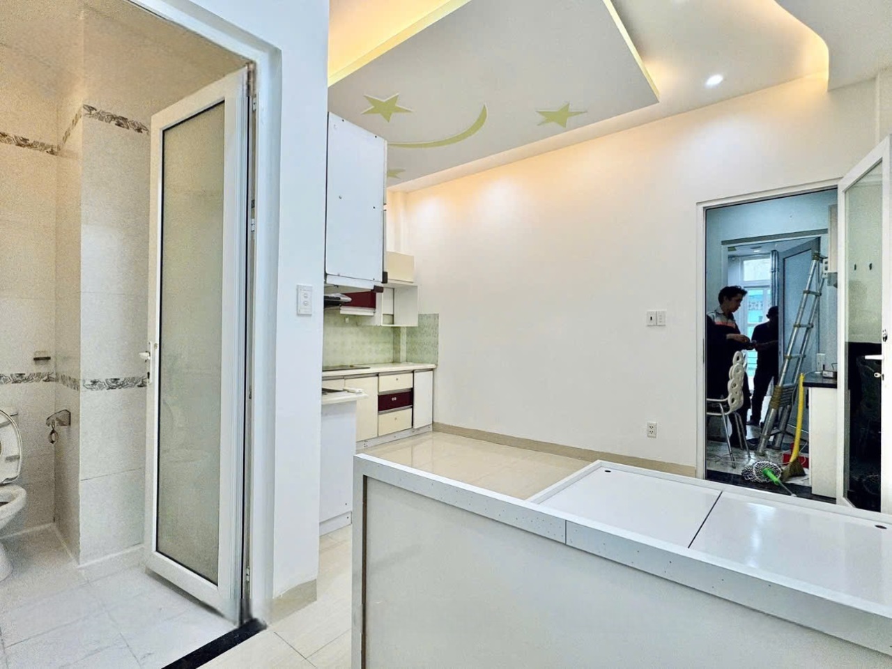 Phòng trọ Studio 25m2 tại Sweet Home Hoàng Hoa Thám - Bình Thạnh - Phòng ngủ