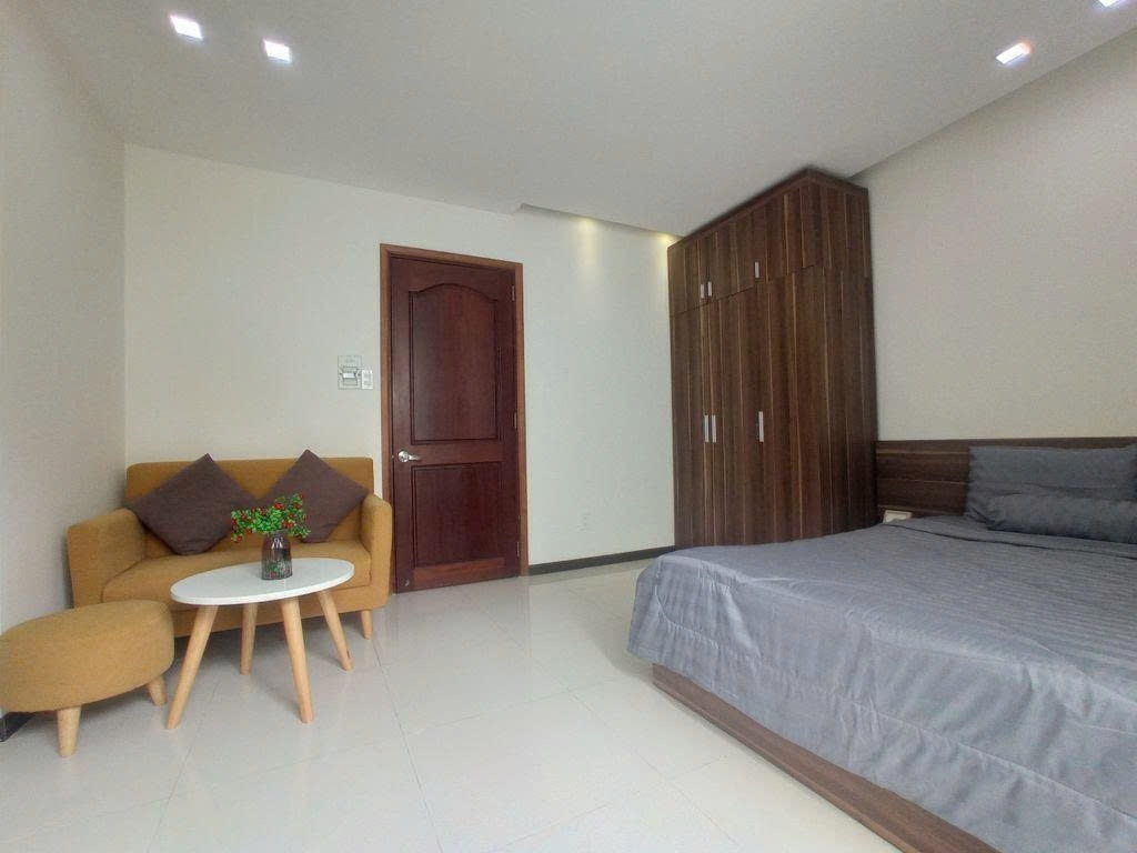 Phòng trọ Studio 25m2 tại PTC House 1 Điện Biên Phủ - Bình Thạnh - Phòng ngủ