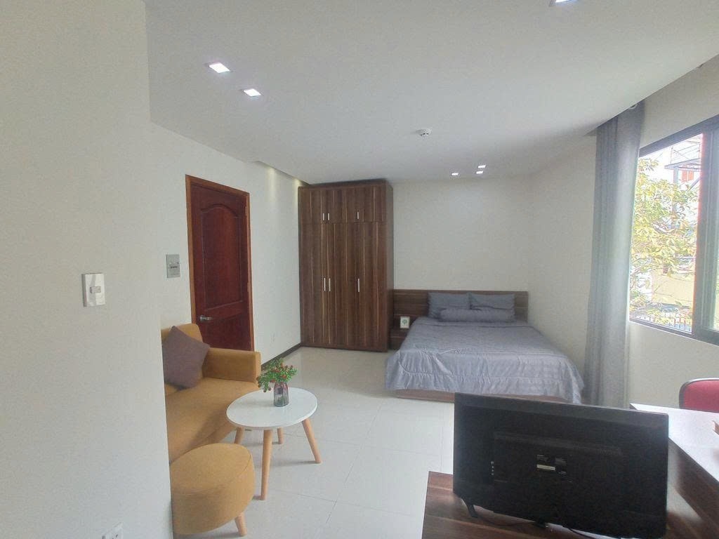 Phòng trọ Studio 25m2 tại PTC House 1 Điện Biên Phủ - Bình Thạnh - Phòng khách
