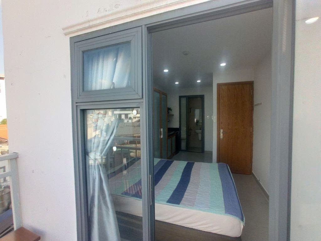 Phòng trọ Studio 20m2 tại PTC House Nguyễn Thái Bình - Tân Bình - Phòng ngủ