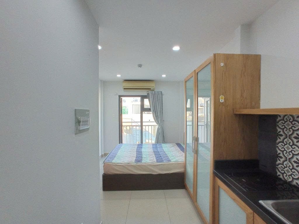 Phòng trọ Studio 20m2 tại PTC House Nguyễn Thái Bình - Tân Bình - Phòng bếp