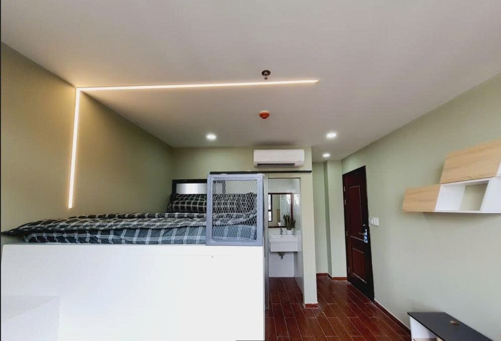 Phòng trọ Studio 20m2 tại PTC House Bạch Đằng 1 - Tân Bình - Phòng ngủ
