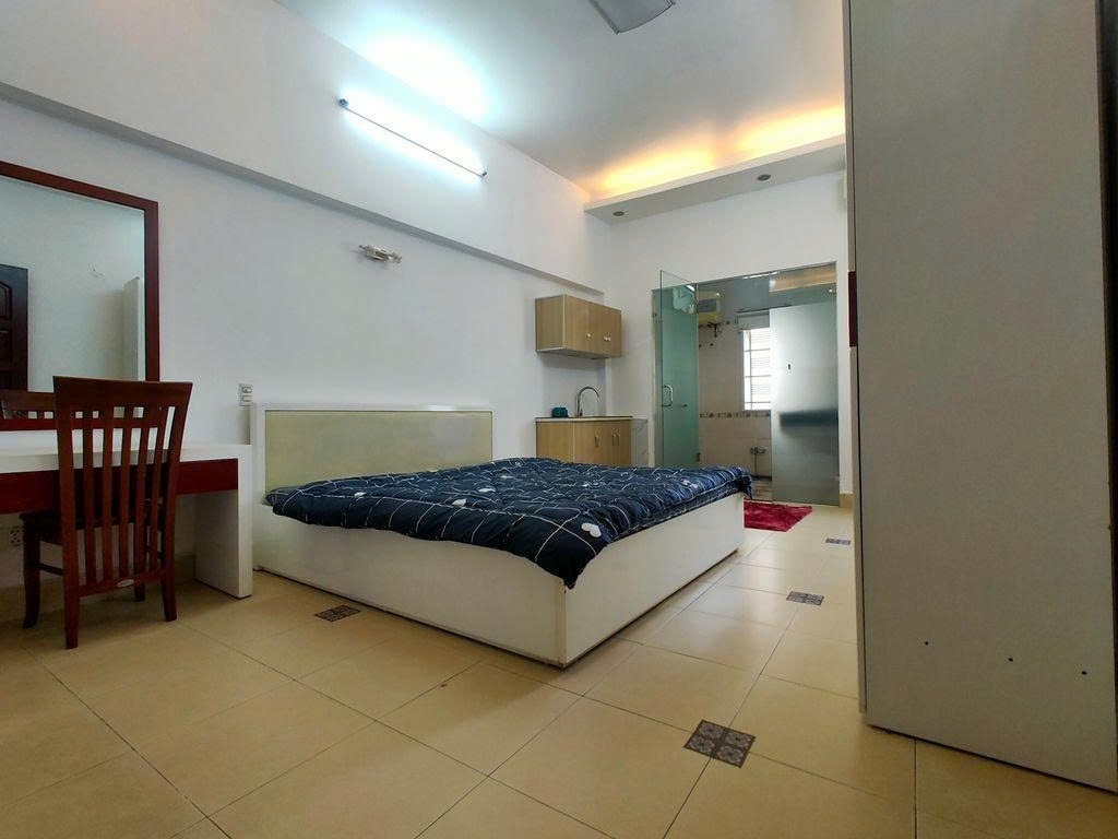 Phòng trọ Studio 25m2 tại PTC House Vũ Tùng - Bình Thạnh - Phòng ngủ