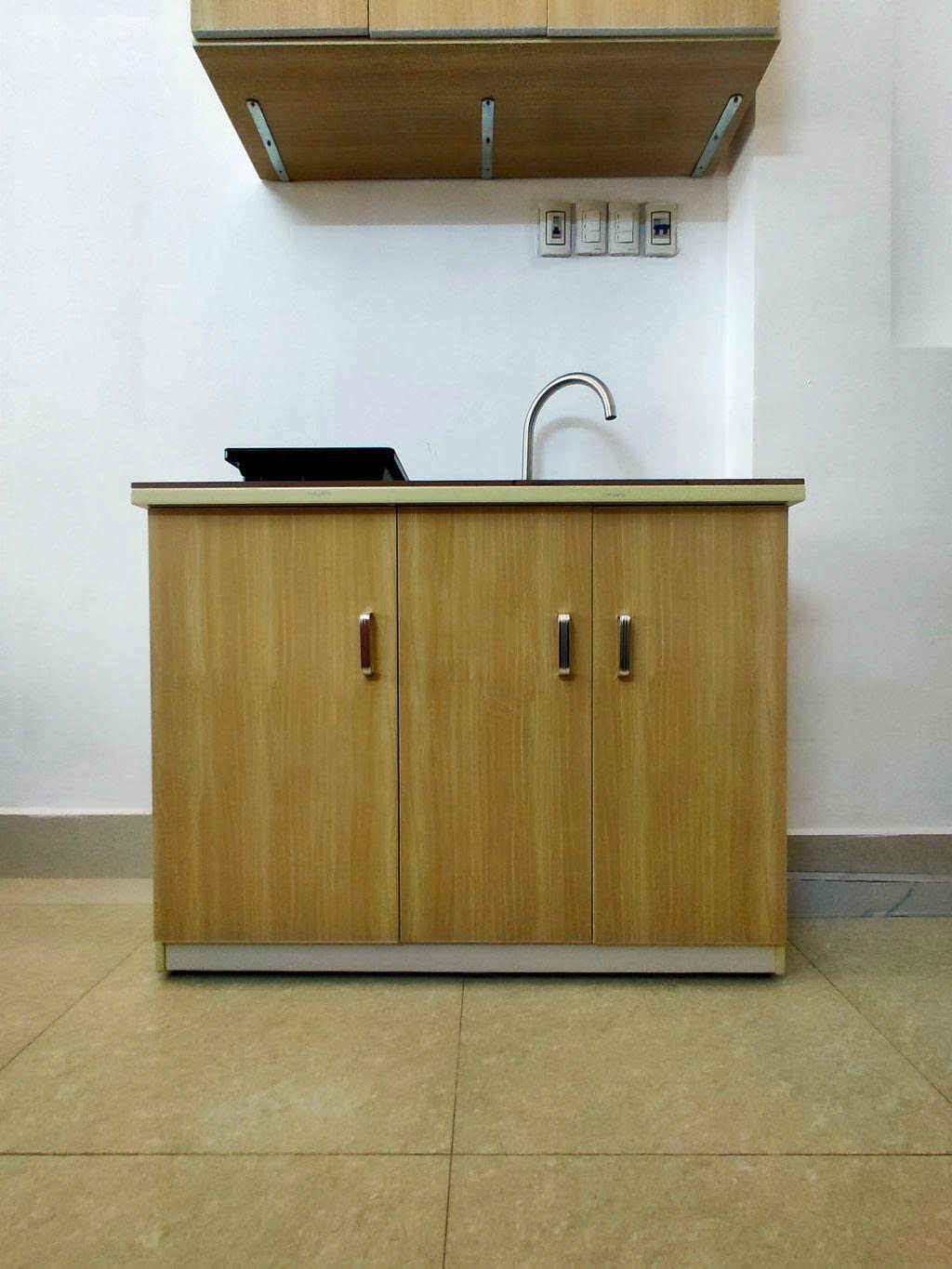 Phòng trọ Studio 25m2 tại PTC House Vũ Tùng - Bình Thạnh - Phòng bếp