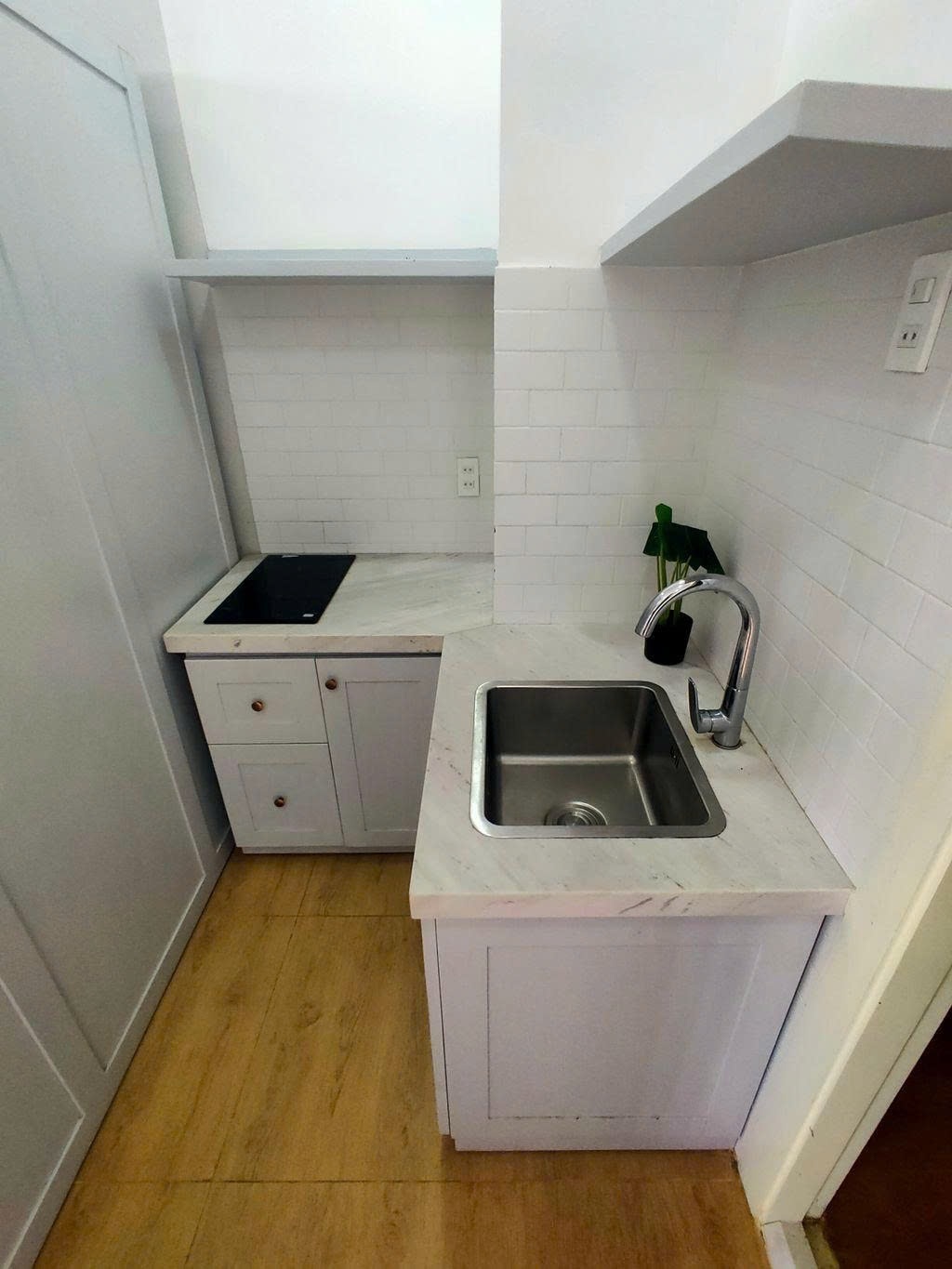 Phòng trọ Studio 25m2 tại PTC House Xô Viết Nghệ Tĩnh - Bình Thạnh - Phòng bếp