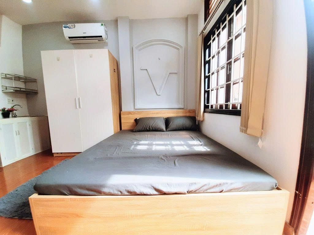 Phòng trọ Studio 20m2 tại PTC House Nguyễn Hữu Cảnh - Bình Thạnh - Phòng ngủ
