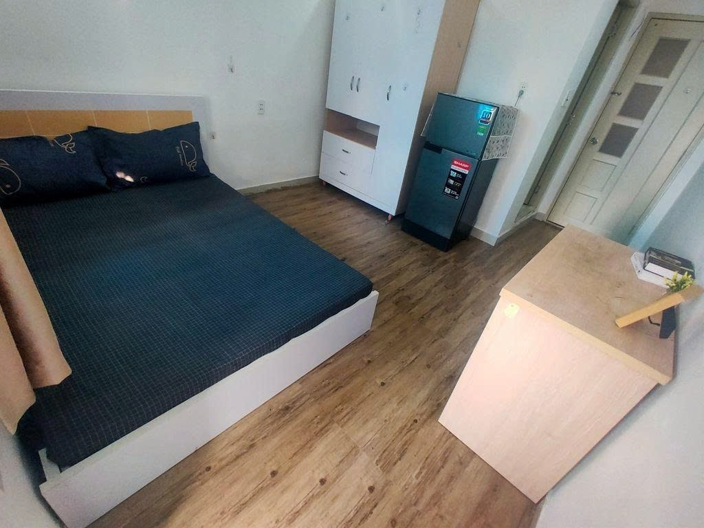 Phòng trọ Studio 35m2 tại PTC House 2 Lê Văn Sỹ - Phú Nhuận - Phòng ngủ