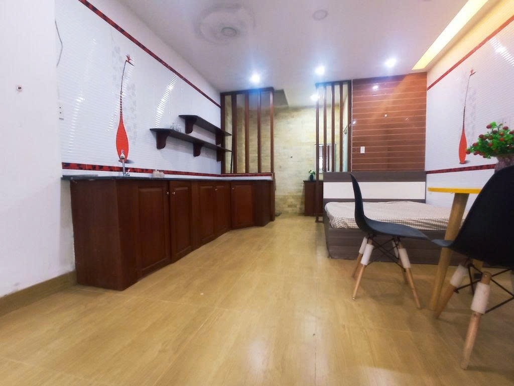 Phòng trọ Studio 25m2 tại PTC House Chu Văn An - Bình Thạnh - Phòng bếp