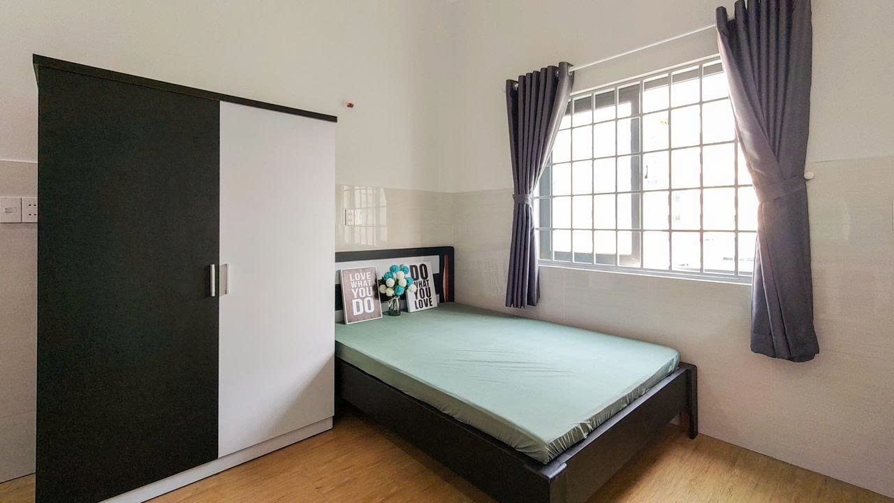 Phòng trọ Studio 25m2 tại PTC House Lê Văn Duyệt - Bình Thạnh - Phòng ngủ