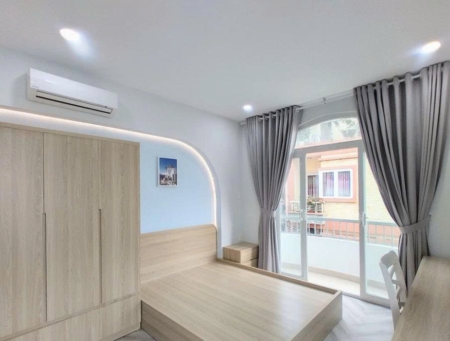 Phòng trọ Studio 25m2 tại PTC House Trương Quốc Dung 1 - Phú Nhuận - Phòng ngủ