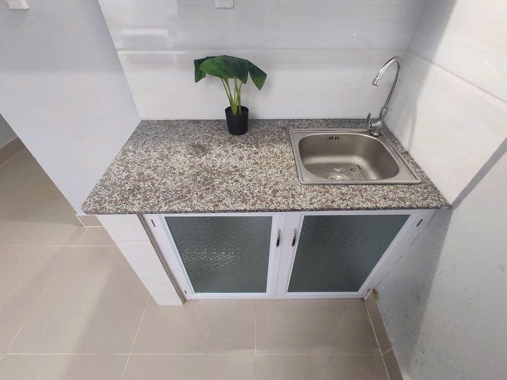 Phòng trọ Duplex 20m2 tại PTC House 4 Nguyễn Văn Đậu - Bình Thạnh - Phòng bếp