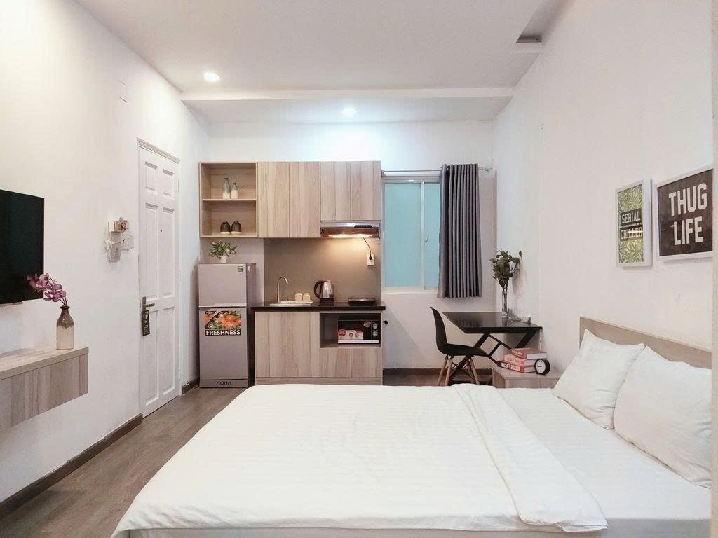 Phòng trọ Studio 30m2 tại PTC House Nguyễn Văn Trỗi  - Phú Nhuận - Phòng bếp
