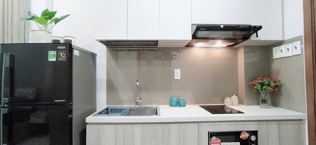 Phòng trọ Studio 15m2 tại PTC House Trần Kế Xương - Bình Thạnh - Phòng bếp