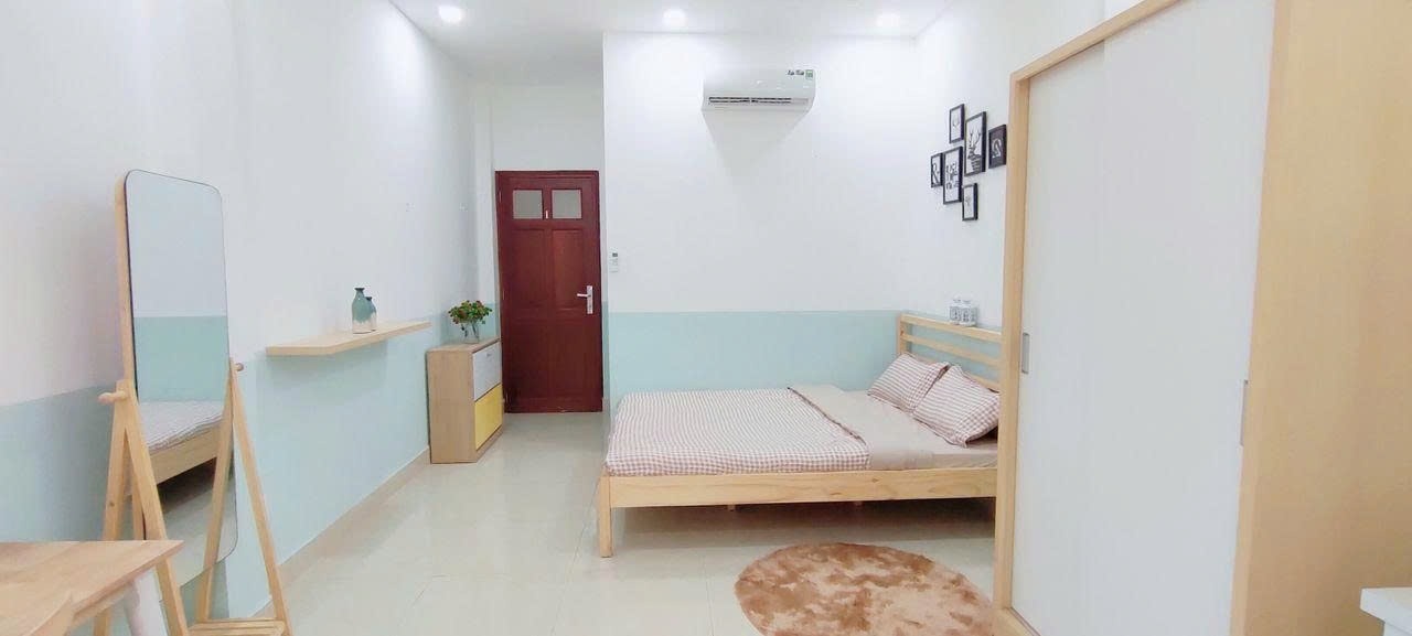 Phòng trọ Studio 25m2 tại PTC House Phú Mỹ - Bình Thạnh - Phòng ngủ