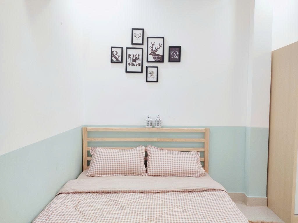 Phòng trọ Studio 25m2 tại PTC House Phú Mỹ - Bình Thạnh - Phòng ngủ