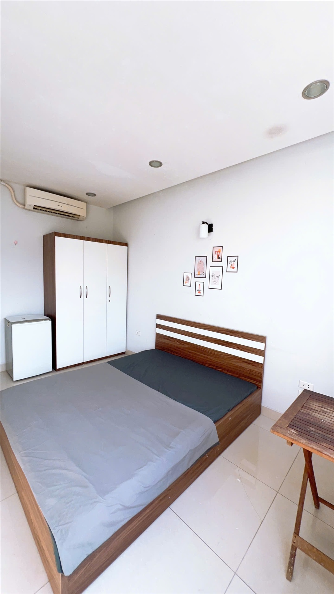 Phòng trọ Studio 20m2 tại QHOME Hạ Đình - Thanh Xuân - Phòng ngủ