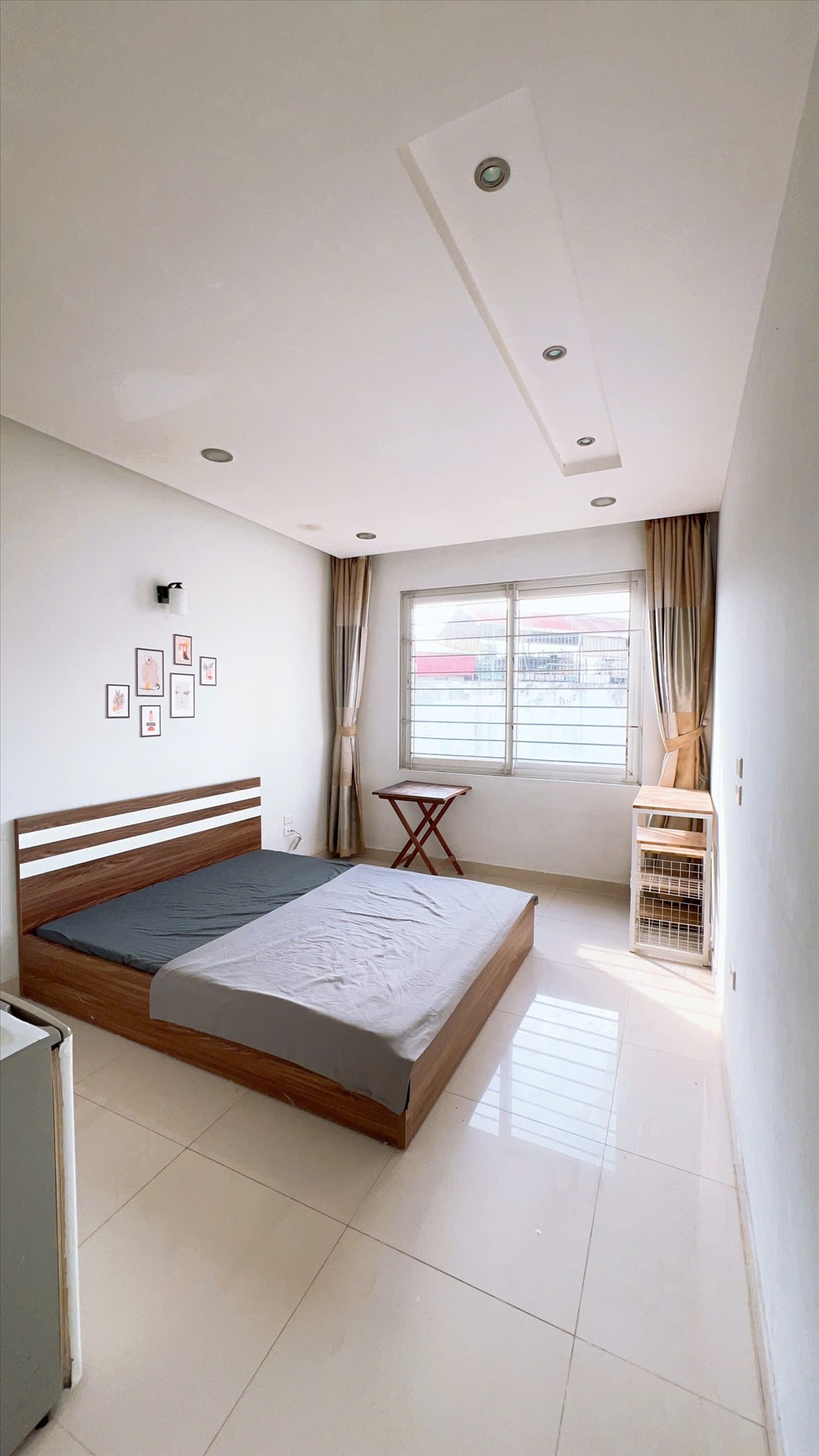 Phòng trọ Studio 20m2 tại QHOME Hạ Đình - Thanh Xuân - Phòng ngủ