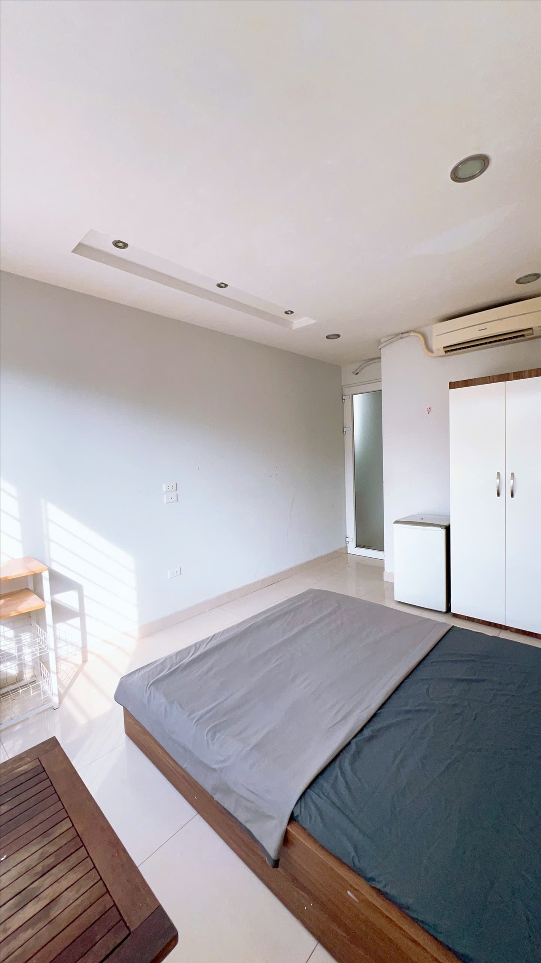 Phòng trọ Studio 20m2 tại QHOME Hạ Đình - Thanh Xuân - Phòng ngủ