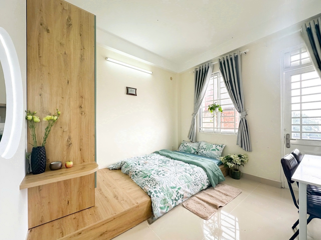 Phòng trọ 1 Phòng ngủ 30m2 tại Lighthouse Nguyễn Thái Sơn - Gò Vấp - Phòng ngủ