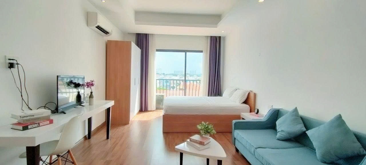 Phòng trọ Studio 40m2 tại PTC House Trần Bình Trọng - Gò Vấp - Phòng ngủ