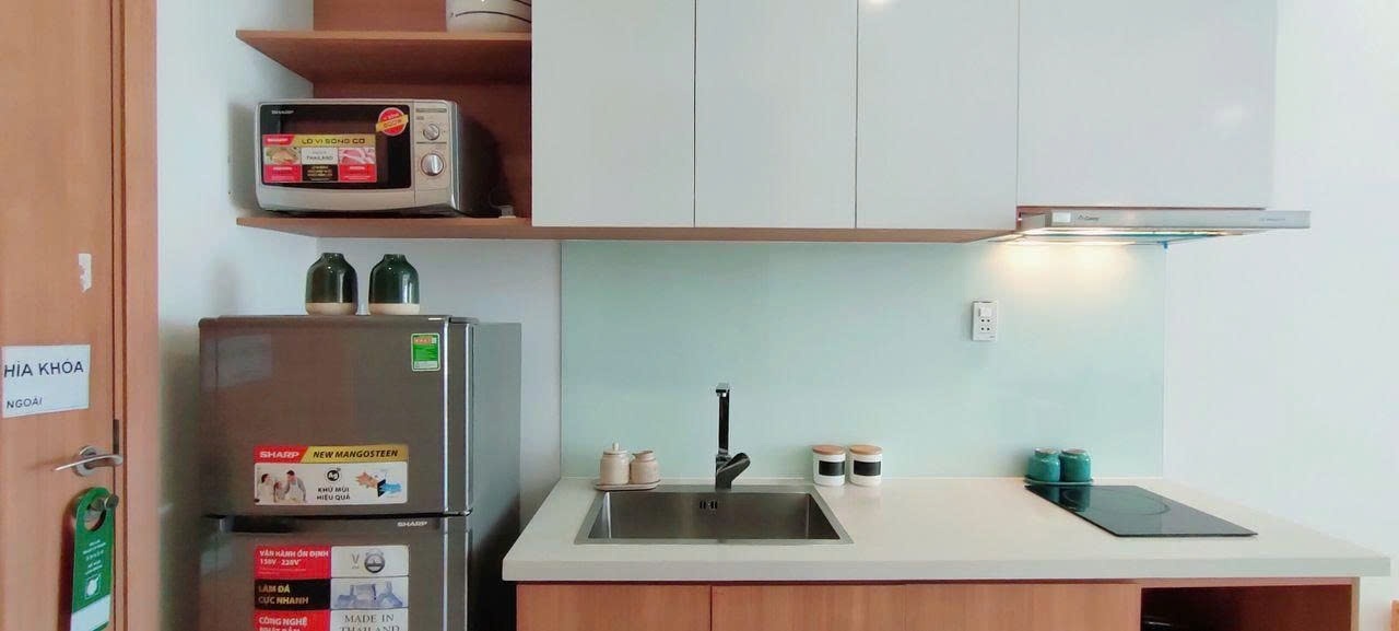 Phòng trọ Studio 40m2 tại PTC House Trần Bình Trọng - Gò Vấp - Phòng bếp