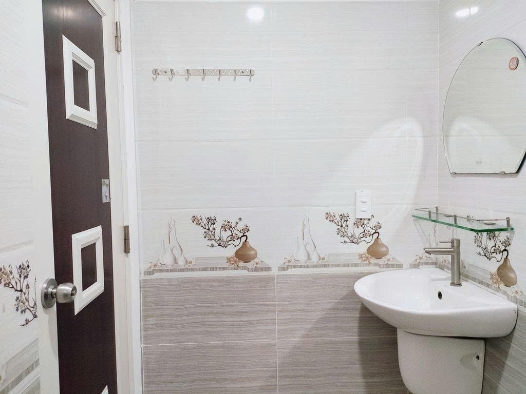 Phòng trọ Studio 25m2 tại PTC House Phan Văn Trị - Bình Thạnh - Phòng tắm