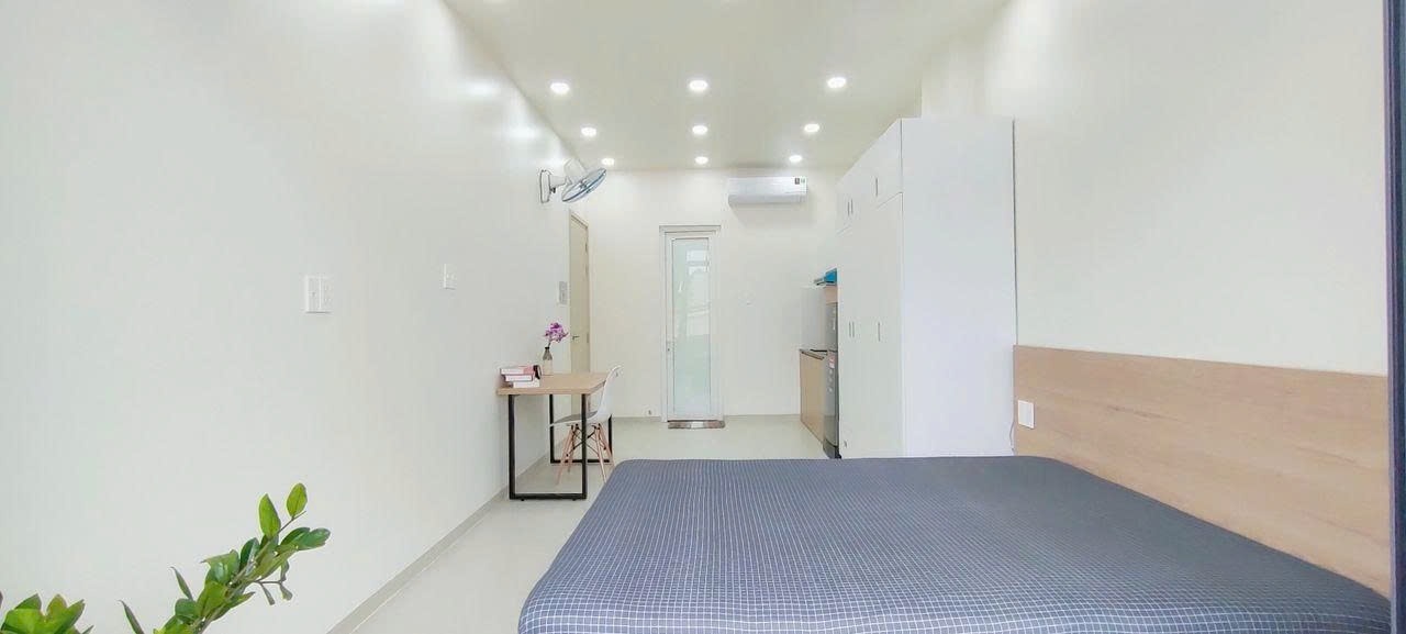 Phòng trọ Studio 35m2 tại PTC House Nguyễn Văn Đậu - Bình Thạnh - Phòng ngủ