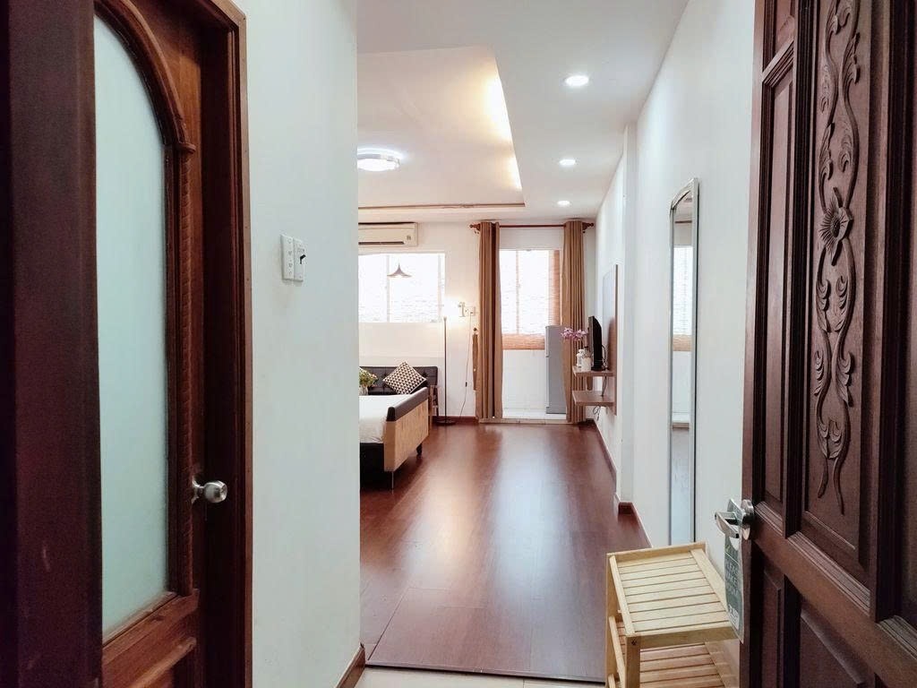Phòng trọ Studio 35m2 tại PTC House Nguyễn Cửu Vân - Bình Thạnh - Phòng khách
