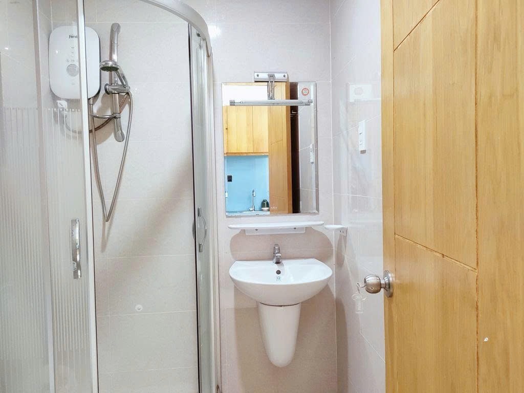 Phòng trọ Studio 25m2 tại PTC House 3 Nguyễn Hữu Cảnh - Bình Thạnh - Phòng tắm