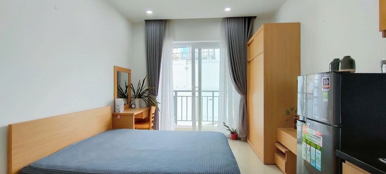 Phòng trọ Studio 25m2 tại PTC House 3 Nguyễn Hữu Cảnh - Bình Thạnh - Phòng ngủ