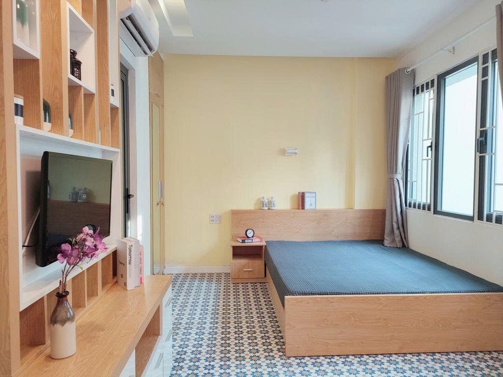 Phòng trọ Studio 30m2 tại PTC House Hồ Văn Huê - Phú Nhuận - Phòng ngủ