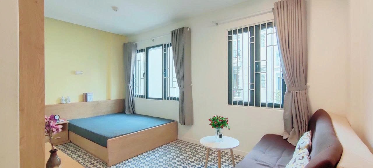 Phòng trọ Studio 30m2 tại PTC House Hồ Văn Huê - Phú Nhuận - Phòng khách