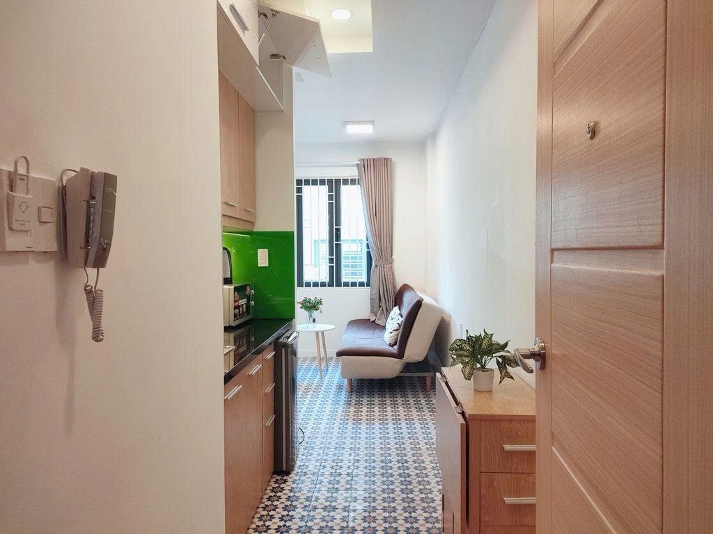 Phòng trọ Studio 30m2 tại PTC House Hồ Văn Huê - Phú Nhuận - Phòng bếp