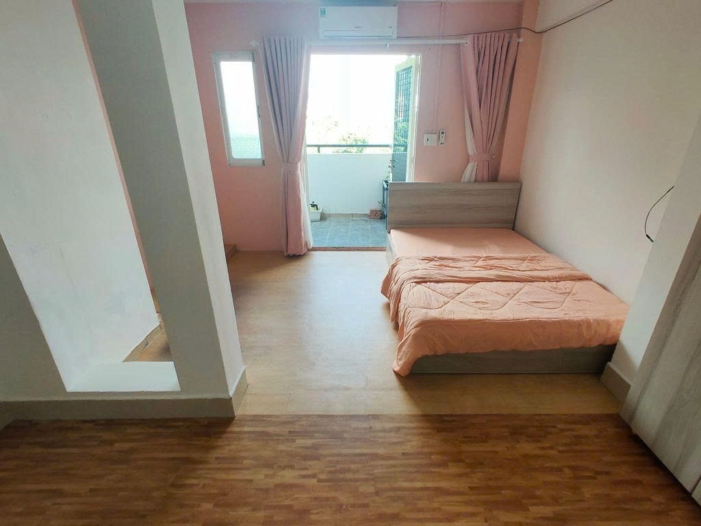 Phòng trọ Studio 20m2 tại PTC House Nguyễn Công Hoan - Phú Nhuận - Phòng ngủ