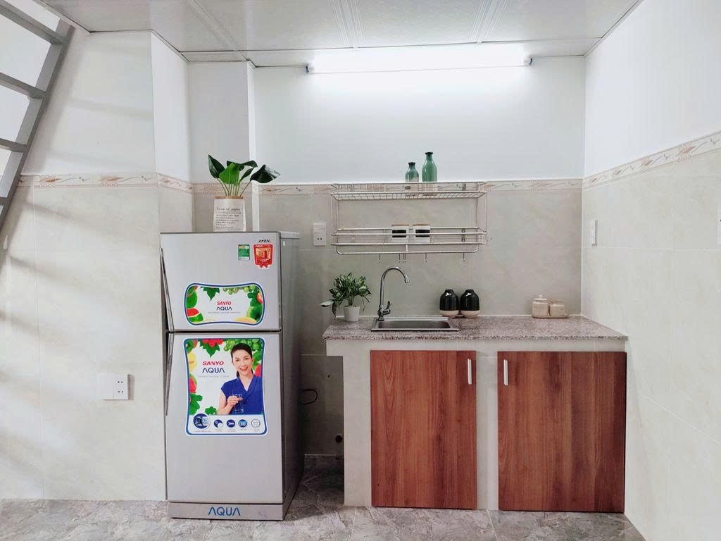 Phòng trọ Duplex 30m2 tại PTC House Cầm Bá Thước - Phú Nhuận - Phòng bếp