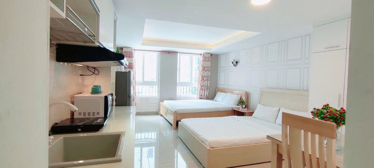 Phòng trọ Studio 35m2 tại PTC House Nguyễn Văn Thương - Bình Thạnh - Phòng ngủ