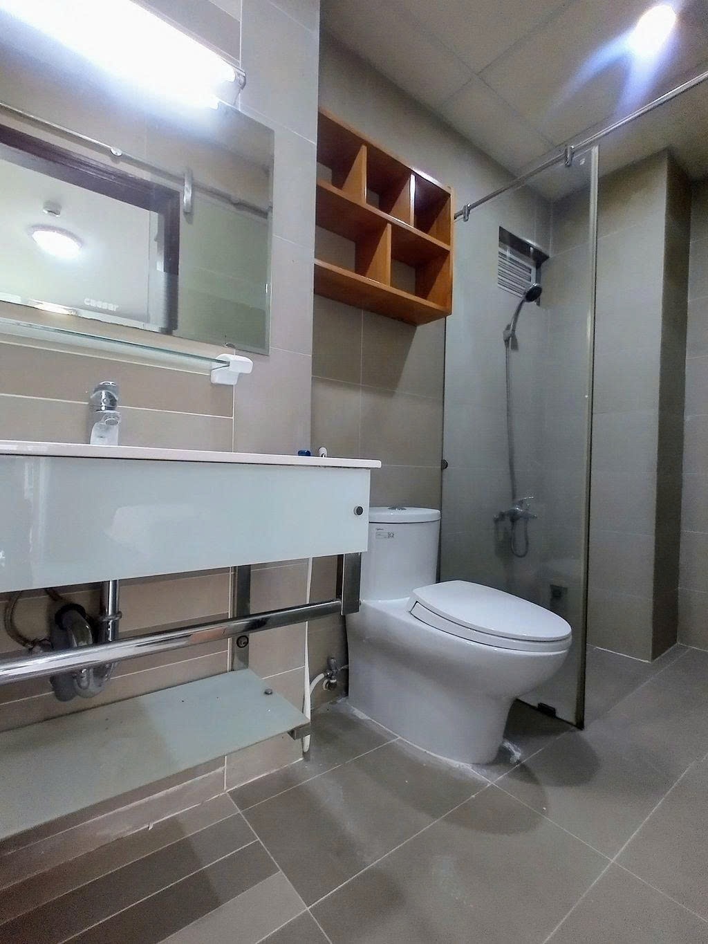 Phòng trọ Studio 25m2 tại PTC House 1 Điện Biên Phủ - Quận 10 - Phòng tắm