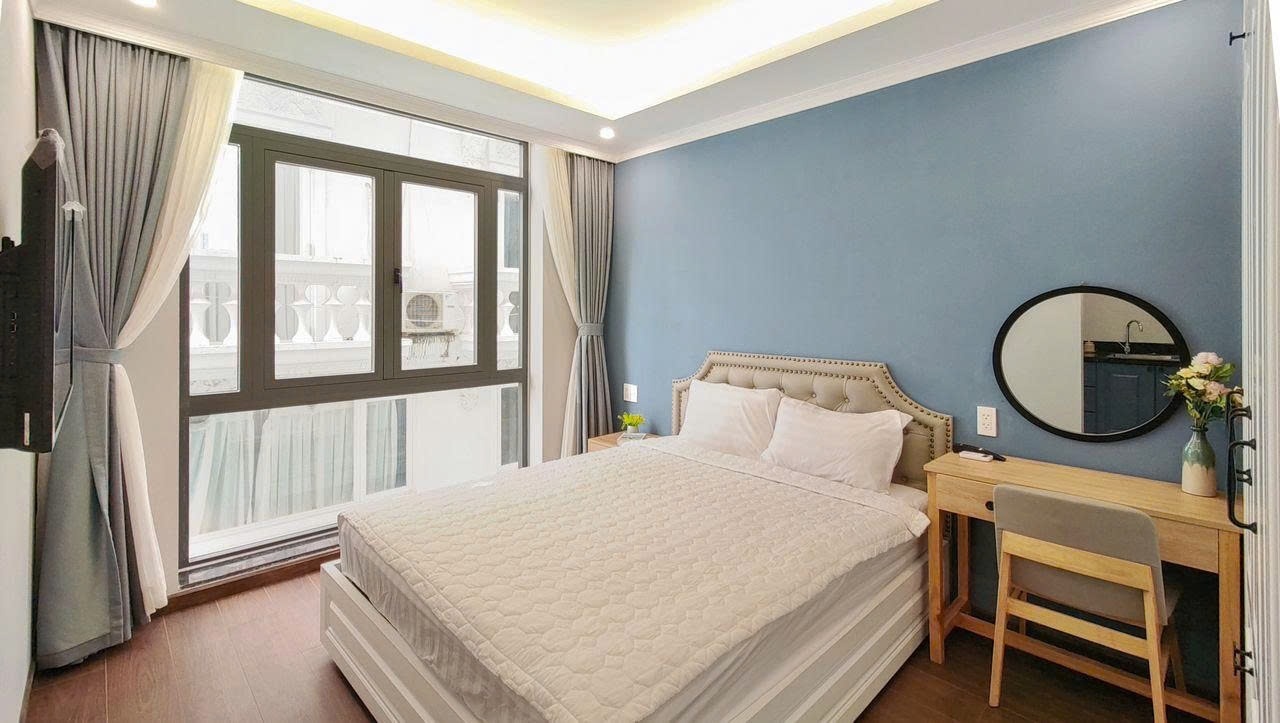 Phòng trọ Studio 20m2 tại PTC House Phan Khiêm Ích - Quận 7 - Phòng ngủ