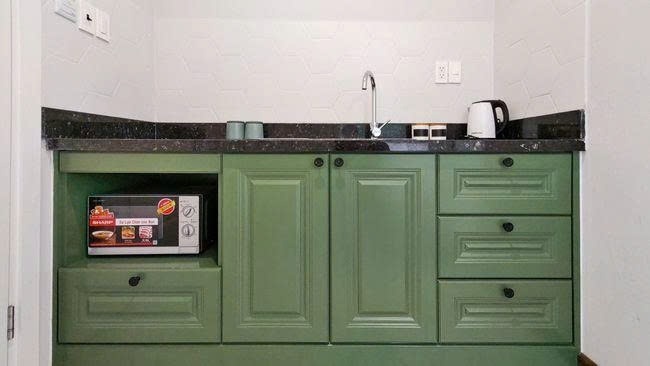 Phòng trọ Studio 20m2 tại PTC House Phan Khiêm Ích - Quận 7 - Phòng bếp