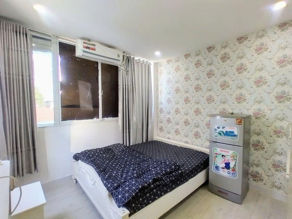 Phòng trọ Studio 20m2 tại PTC House 1 Trần Hưng Đạo - Quận 1 - Phòng ngủ